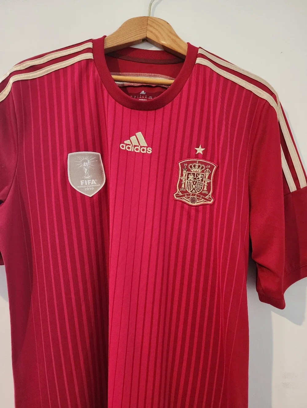 Adidas Spain National 2014 2015 Home Jersey FIFA WORLD CUP Football Soccer XL